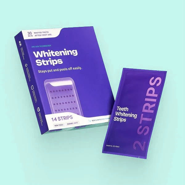 Purple Teeth Whitening Strip