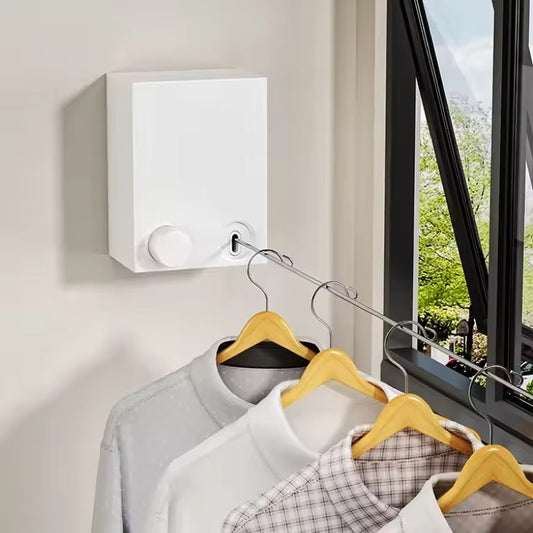 Retractable Clothes Drying Rak Stainless Steel