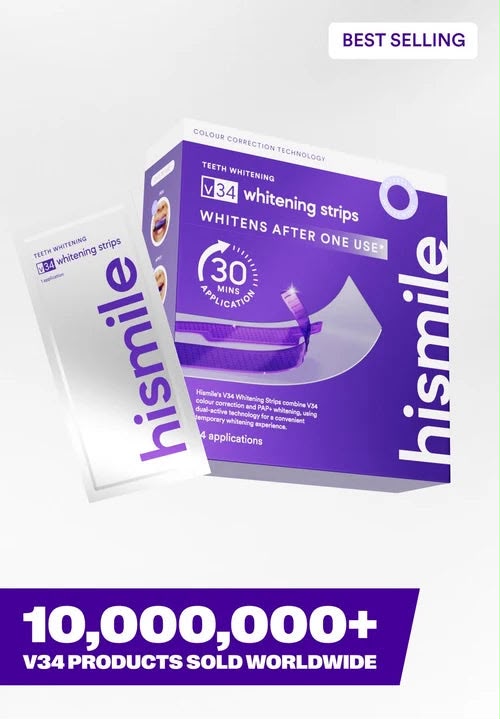 Purple Teeth Whitening Strip