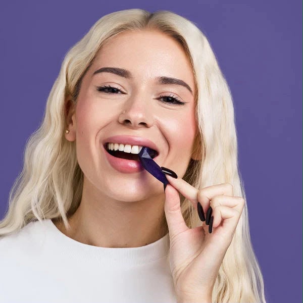Purple Teeth Whitening Strip